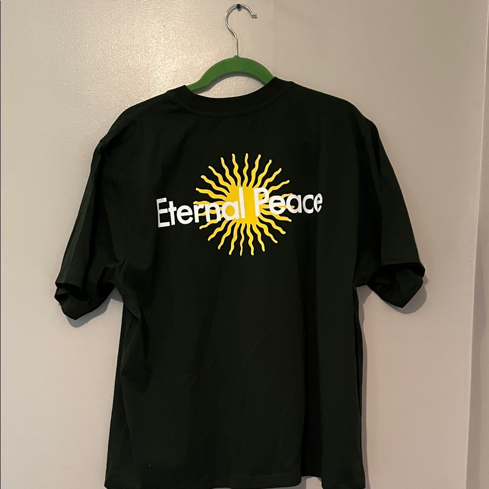 Museum of Peace & Quiet, NWT Green Tee “Eternal Peace “ Large - Picture 6 of 7